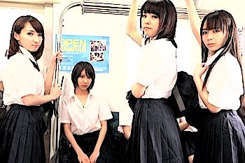 痴女な女子校生